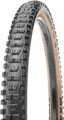 Maxxis Minion DHR II Tire - 27.5 x 2.4 Tubeless Folding BLK/Dark Tan Dual EXO Wide Trail
