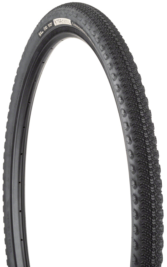 Teravail Cannonball Tire - 700 x 47 Tubeless Folding Black Durable