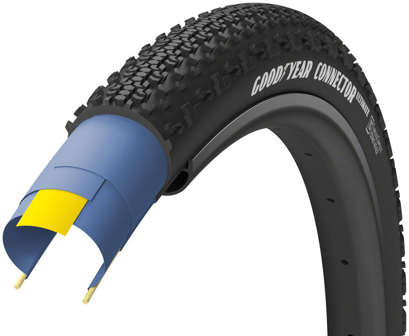 Goodyear Connector Tire - 700 x 35  Tubeless Folding Black