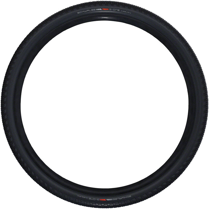 Schwalbe G-One Overland Tire - 700 x 50 / 28 x 2 Tubeless Folding BLK Evolution Line Super Ground Addix SpeedGrip