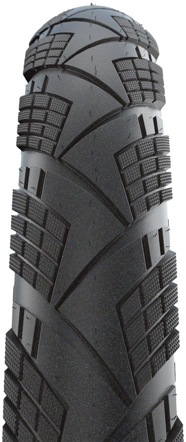 Schwalbe Marathon Efficiency Tire - 700 x 55 / 28 x 2.15 Clincher Folding BLK/Reflective Evolution Line Super Race Addix Race E-50