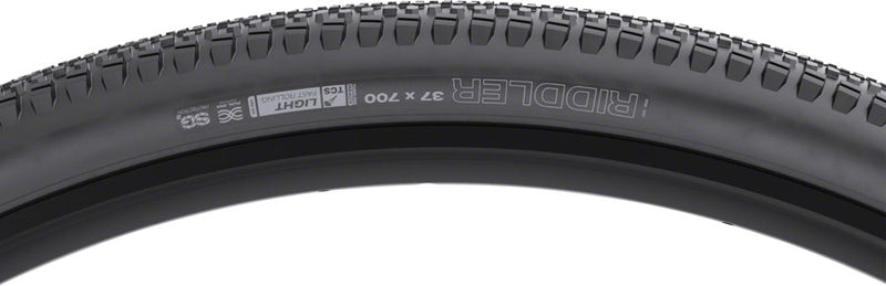 WTB Riddler Tire - 700 x 37 TCS Tubeless Folding BLK Light/Fast Rolling SG2