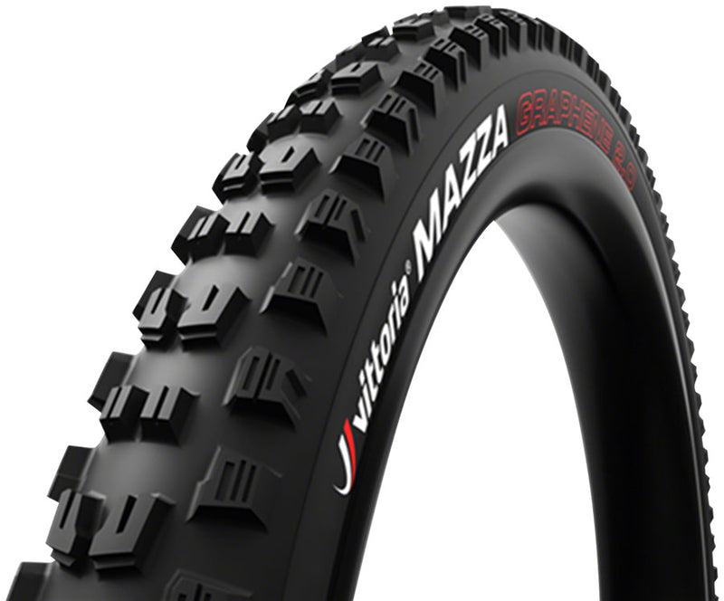 Vittoria Mazza Tire - 29 x 2.6 Tubeless 2PLY Folding Black Enduro G2.0