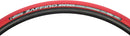 Vittoria Zaffiro Pro Home Trainer Tire - 700 x 23 Folding Clincher Red