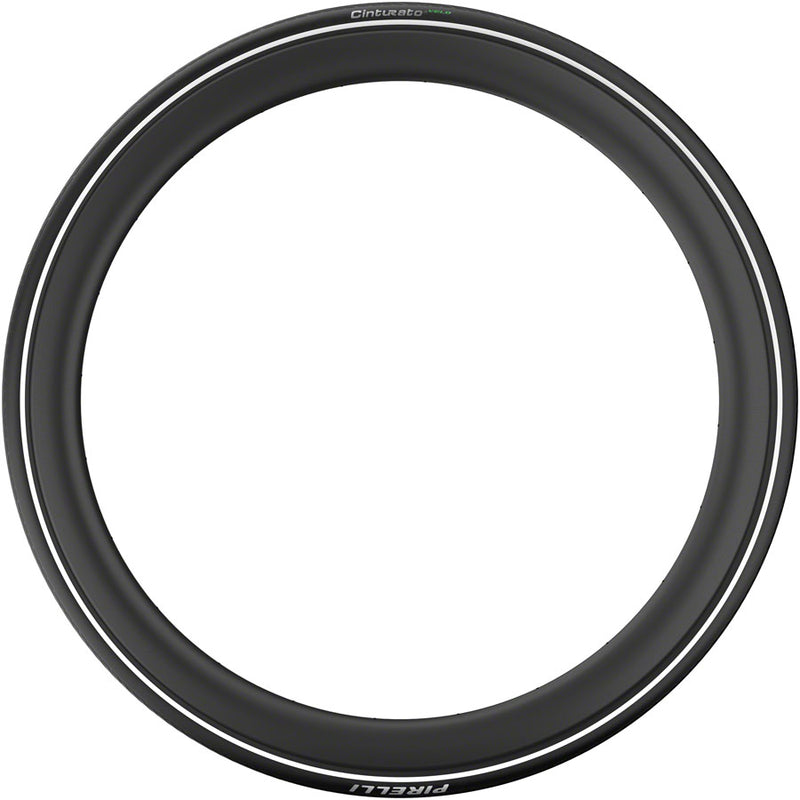 Pirelli Cinturato Velo TLR Reflective Road Tire 700x35C Folding Tubeless Ready SmartNET Silica ArmourTech 60TPI Black