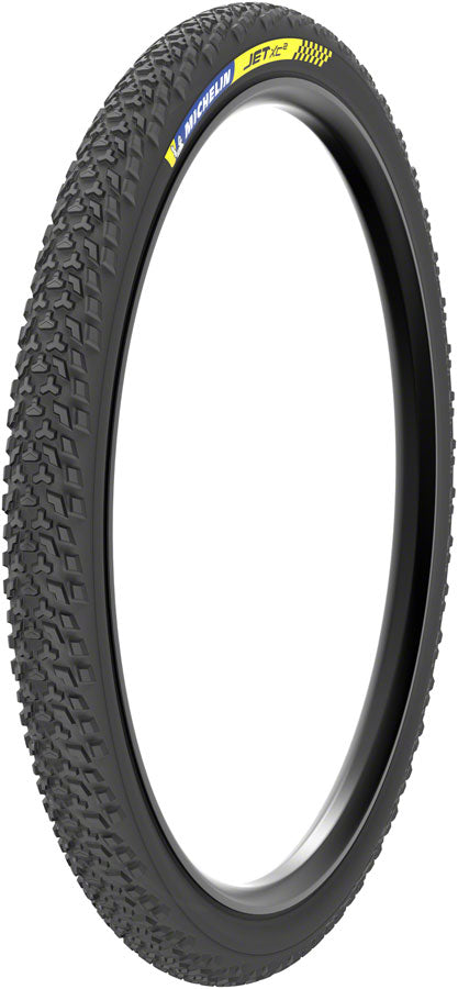 Michelin Jet XC2 Tire - 29 x 2.25 Tubeless Folding BLK Racing Line GUM-X Cross Shield E-Bike