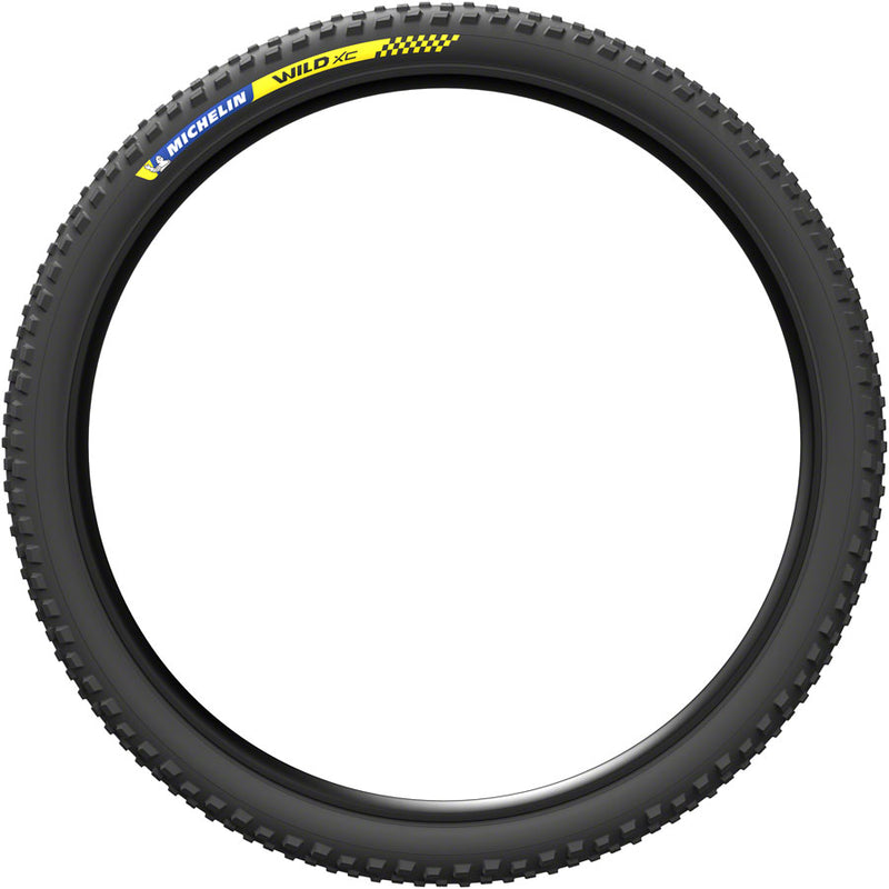 Michelin Wild XC Race Tire - 29 x 2.25 Tubeless Folding BLK Racing Line GUM-X Cross Shield E-Bike