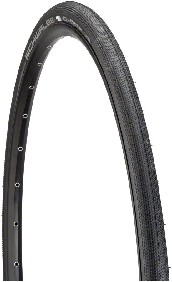 Schwalbe G-One Speed Tire - 700 x 30 Tubeless Folding BLK Addix SpeedGrip Super Ground V-Guard