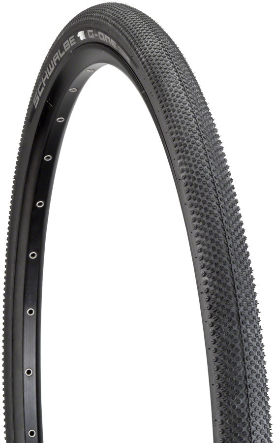 Schwalbe G-One Allround Tire - 27.5 x 1.5 Tubeless Folding BLK Evolution Addix SpeedGrip SuperGround