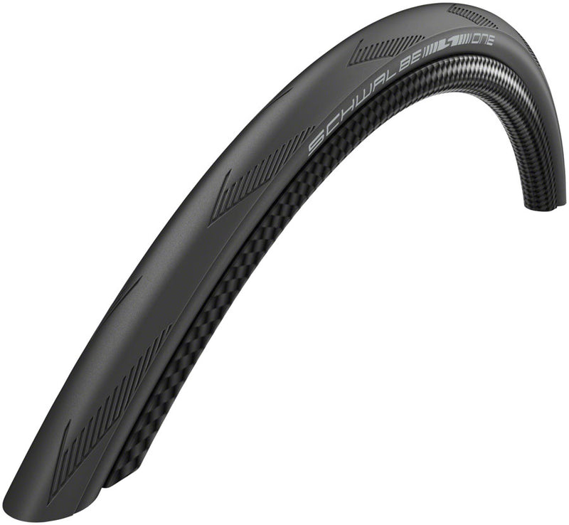 Schwalbe One Tire - 700 x 25 Clincher Folding Black Performance Line Addix