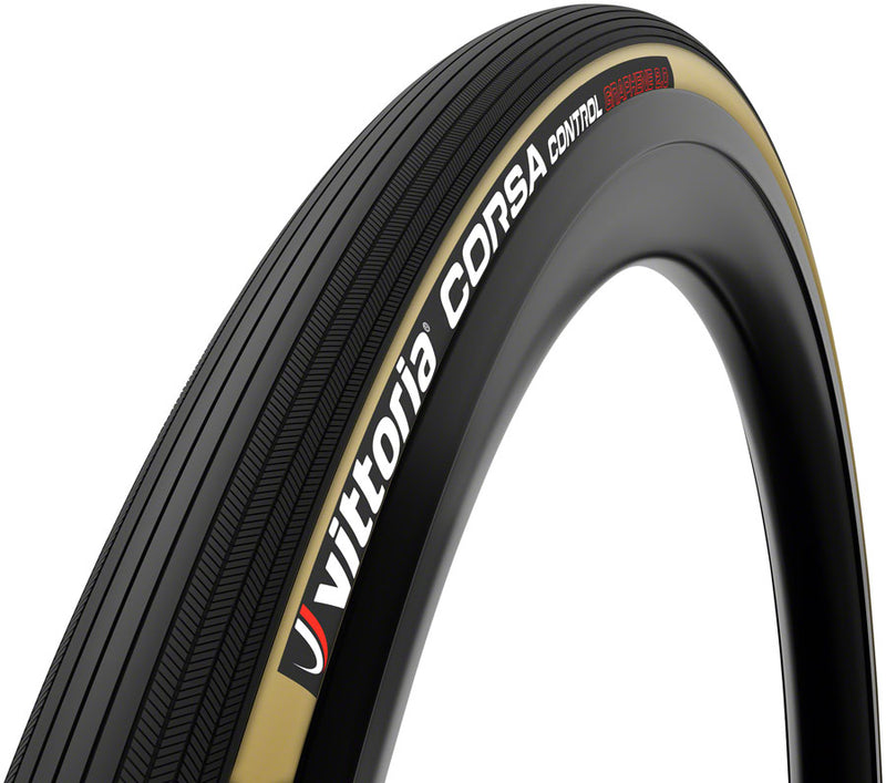 Vittoria Corsa Control Tire - 700 x 25 Clincher Folding Black/Para G2.0