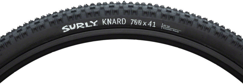 Surly Knard Tire - 700 x 41 Tubeless Folding Black 60tpi