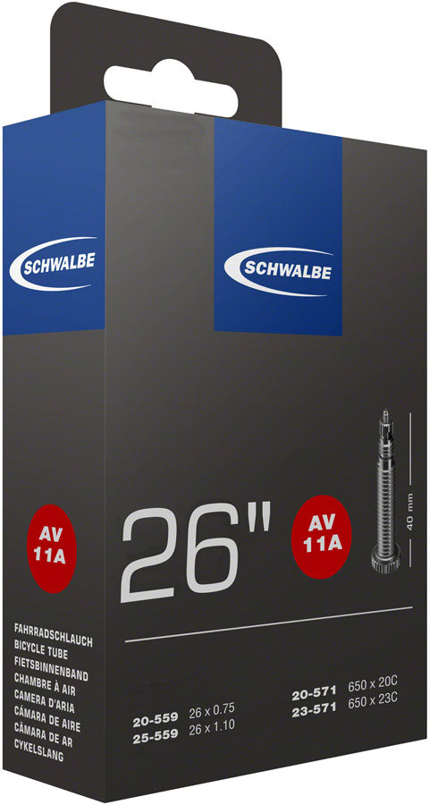 Schwalbe Standard Tube - 26 x 1 40mm Presta Valve