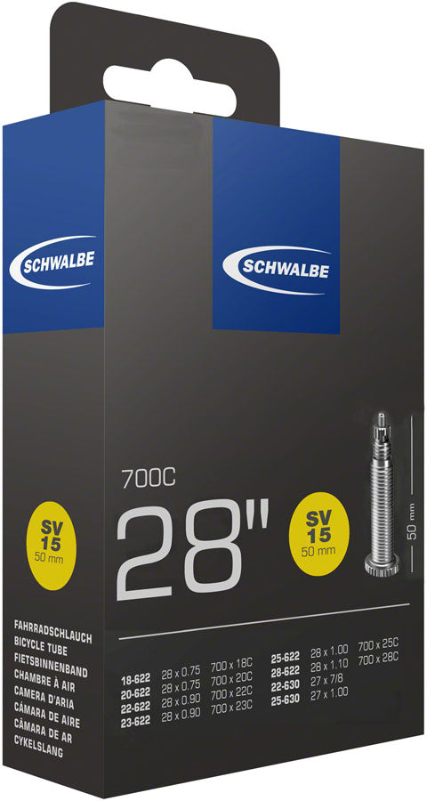 Schwalbe Standard Tube - 700 x 18 - 28mm 50mm Presta Valve