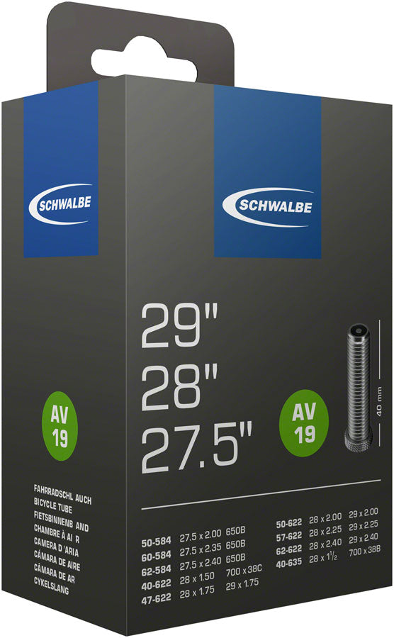 Schwalbe Standard Tube - 27.5 x 2.1 - 2.4 40mm Schrader Valve