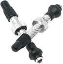 Industry Nine Tubeless Valves - 40mm Silver Pair