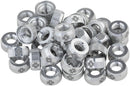 Muc-Off Tubeless Valve Box Refill -  Sliver Lock Nut Pack of 40