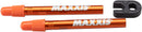 Maxxis MVS Tubeless Valves - Presta 60mm Pair Orange