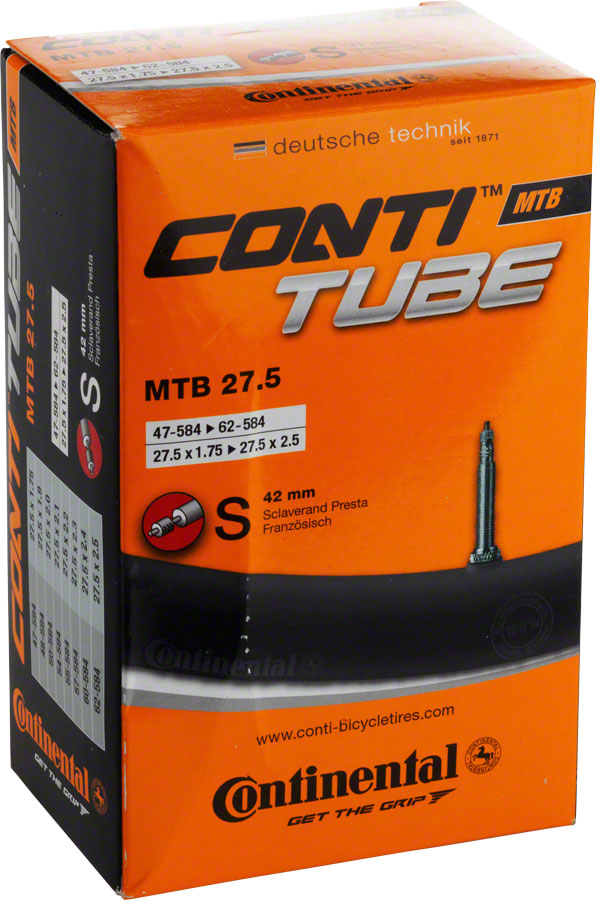 Continental Standard Tube - 27.5 x 1.75 - 2.5 42mm Presta Valve