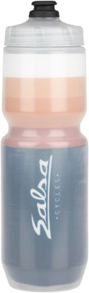 Salsa Latitude Purist Insulated Water Bottle - Black White w/ Stripes 23oz