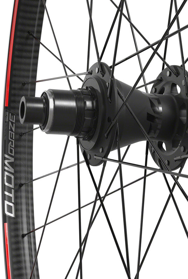 Zipp 3ZERO MOTO B1 Wheel Rear 27.5 / 584 Holes: 32 12mm TA 148mm Disc IS 6-bolt SRAM XD Slate Logo/Stealth Line