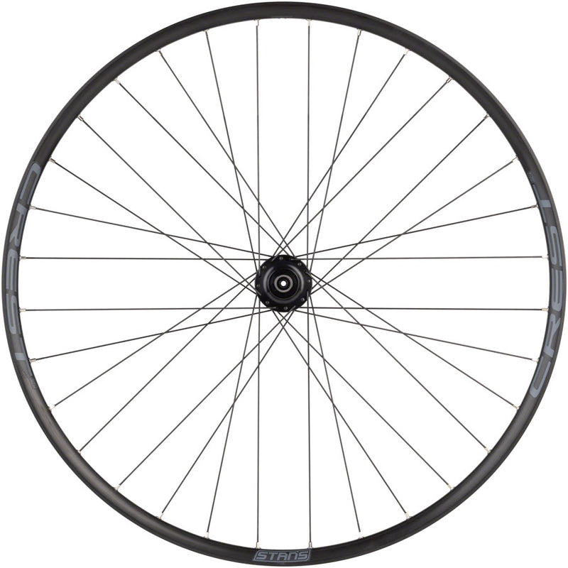 Stans Crest S2 Front Wheel - 29" QR x 100mm 6-Bolt Black