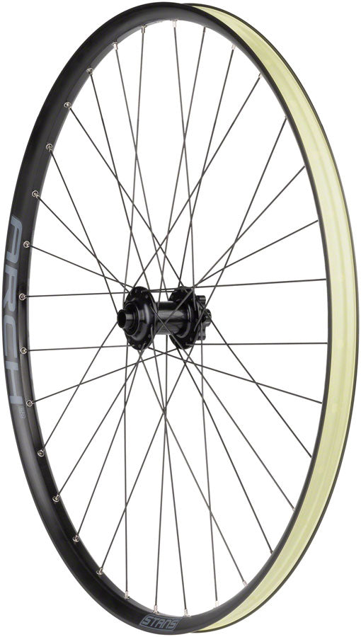Stan's No Tubes Arch S2 Front Wheel - 29" 15 x 100mm 6-Bolt Black