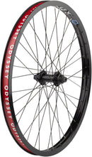 Odyssey Hazard Lite Front Wheel - 24" 3/8" x 100mm Rim Brake Hard BLK Clincher