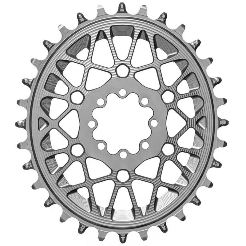 Absolute Black Oval SRAM T-Type DM 8-Hole Boost Chainring 34T Titan