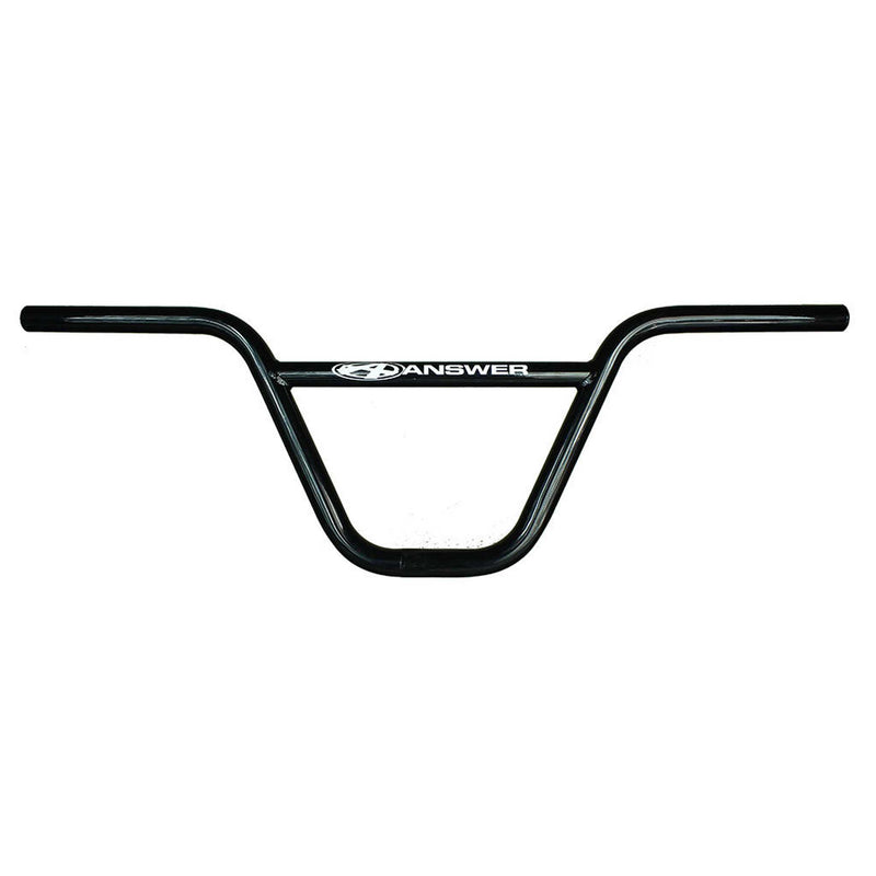 AnswerBMX Pro CrMo BMX Bars (22.2) 8.5" Black