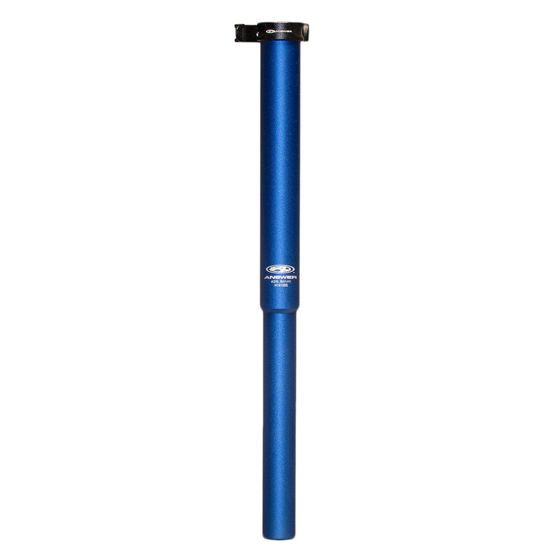 AnswerBMX Seatpost Extender 27.2x407mm Blue