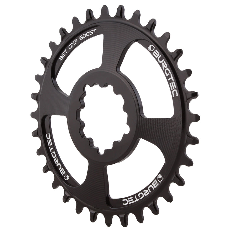 Burgtec GXP Boost 3mm Offset Thick Thin chainring 32T - Black