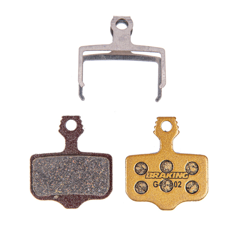 Braking Italy (Sunstar) Disc Pads SRAM Level-T Incas - Carbo-Metallic