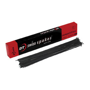 DT Swiss Competition 14g DB Spoke Black 298mm 20/Count