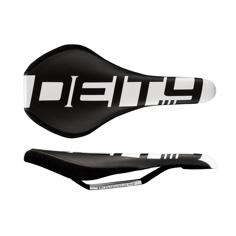 Deity Speedtrap All Mountain Saddle CrMo White