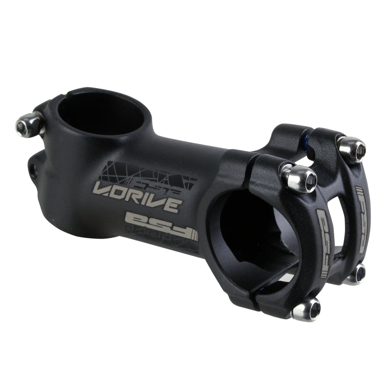 Full Speed Ahead V-Drive Stem - 80mm 31.8 clamp +/-17 1 1/8" Aluminum Black