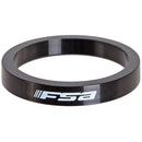 FSA Polycarbonate Headset Spacers 1 1/8" x 5mm 10 pcs Black