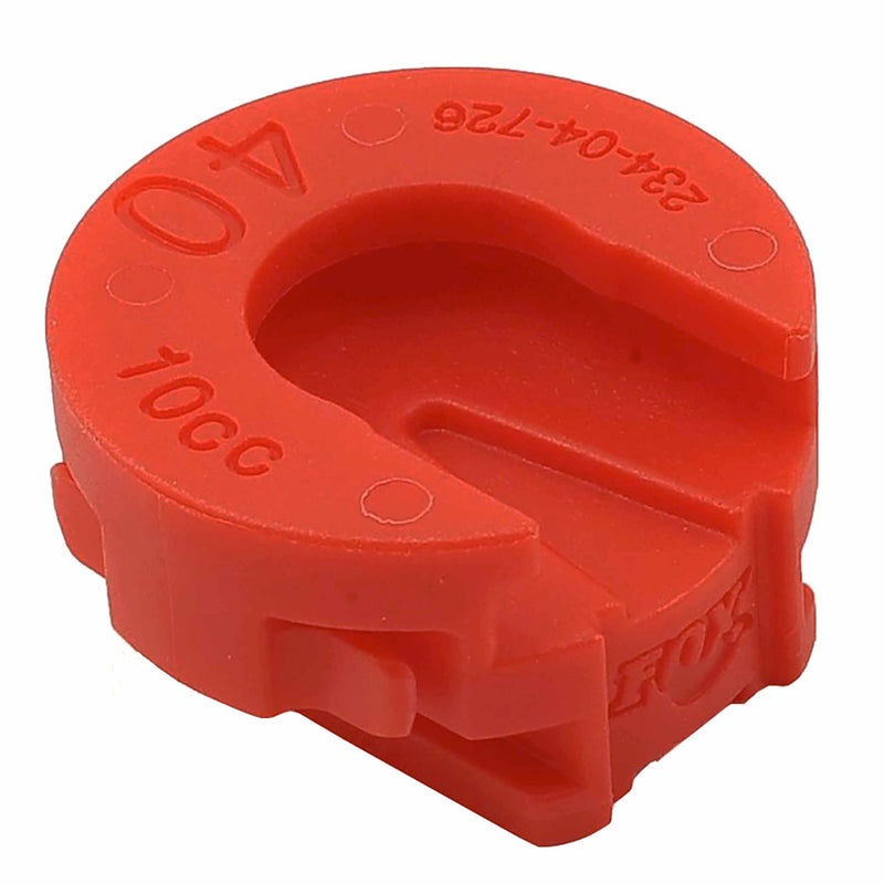 Fox Shox Volume Spacer 10cc red 40 Float NA2 Bag/5