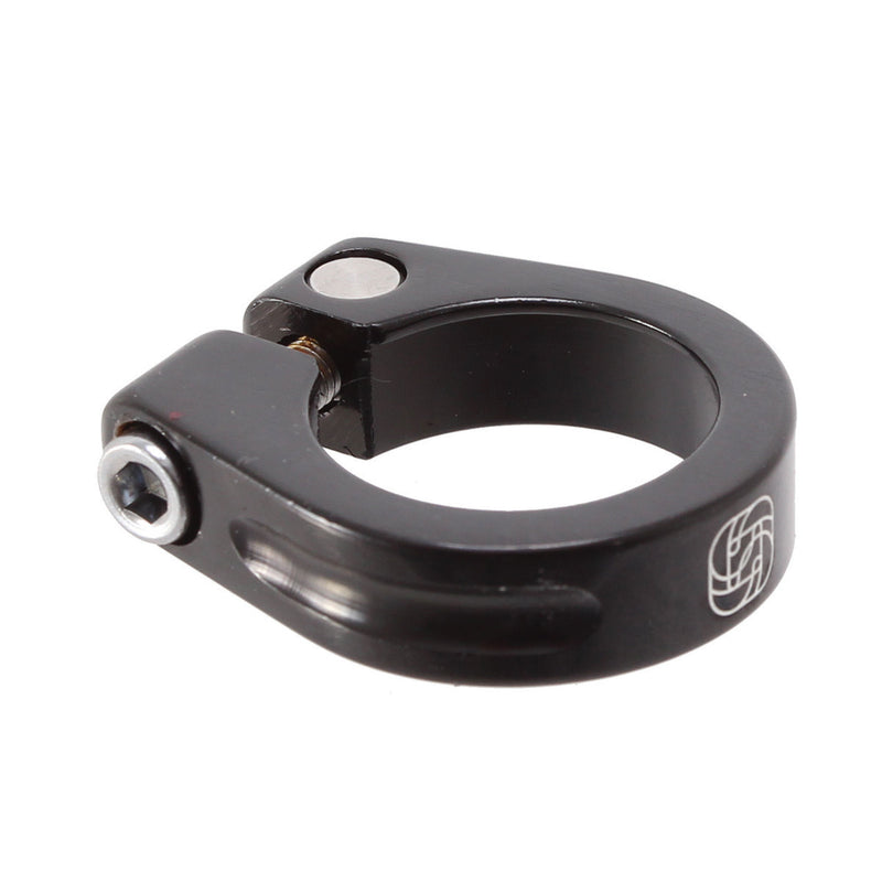 Gusset Clench Seat Clamp w/ Bolt 28.6mm Black