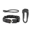 Hiplok DX Plus U-Lock and Cable Lock Black