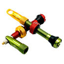 Hold Fast Cycling Tubeless Valve Stem 42mm (Pair) - Rasta