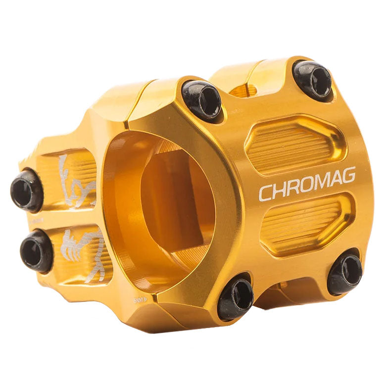 Chromag RIZA Stem (31.8) 0d x 38mm - Gold