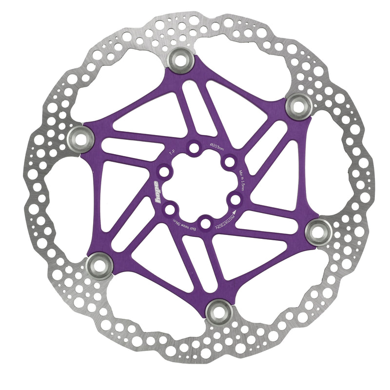 Hope Floating Rotor 203mm (Floating/Wave) - Purple