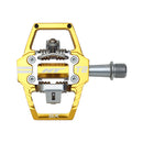 HT Pedals T2-SX Clipless Platform Pedals CrMo - Gold