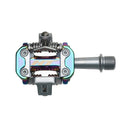 HT Pedals M2 Clipless Pedals CrMo - Oil Slick