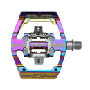 HT Pedals X2 Clipless Platform Pedals CrMo - Oil Slick