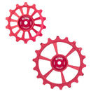 Kogel Bearings 14/18T Hybrid Ceramic Pulley Set Transmission Red