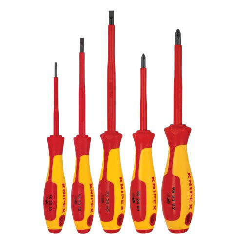 Knipex Precision Slotted/Phillips Screwdrivers/Pliers 8/Set