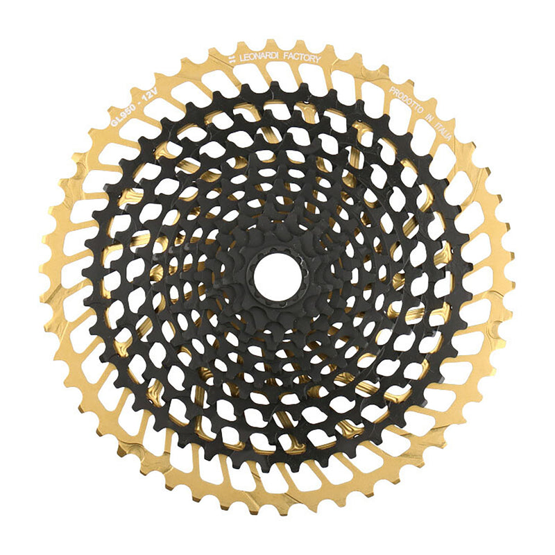 Leonardi General Lee 12sp Cassette 9-50t - Black/Gold