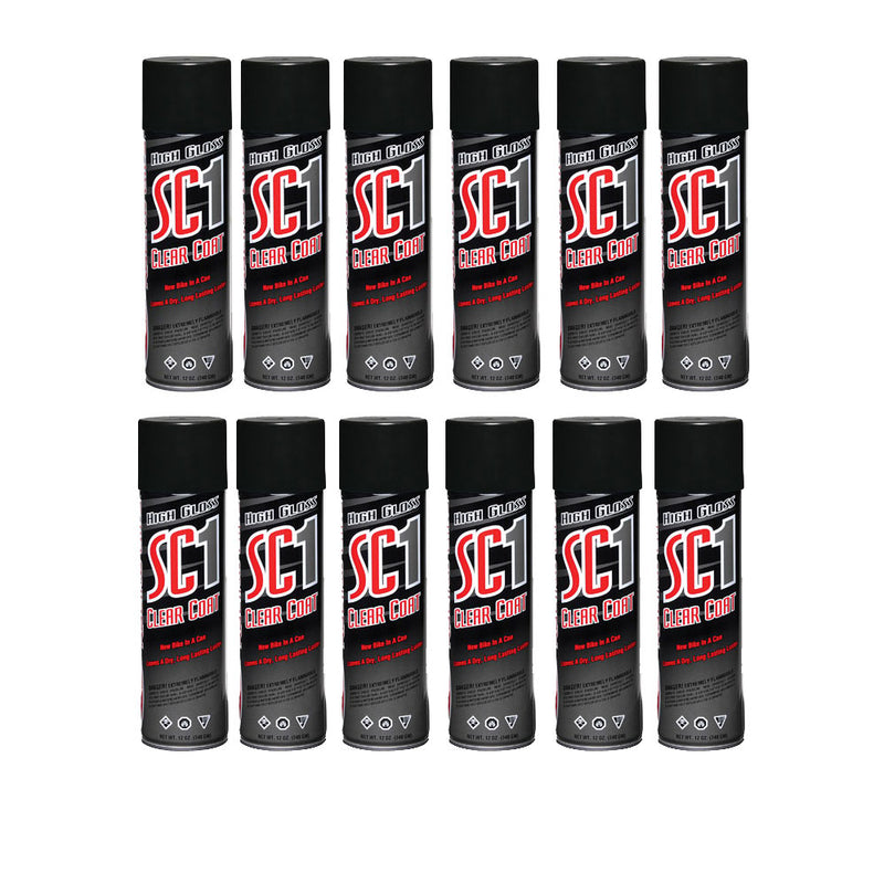 Maxima SC1 Clear Coat 12oz Aerosol - 12/Case